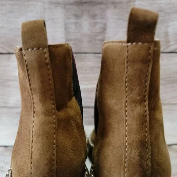 Cecelia New York Gemma Suede Boots / Bootie Womens sz 6.5 - Brand New - Picture 10 of 14